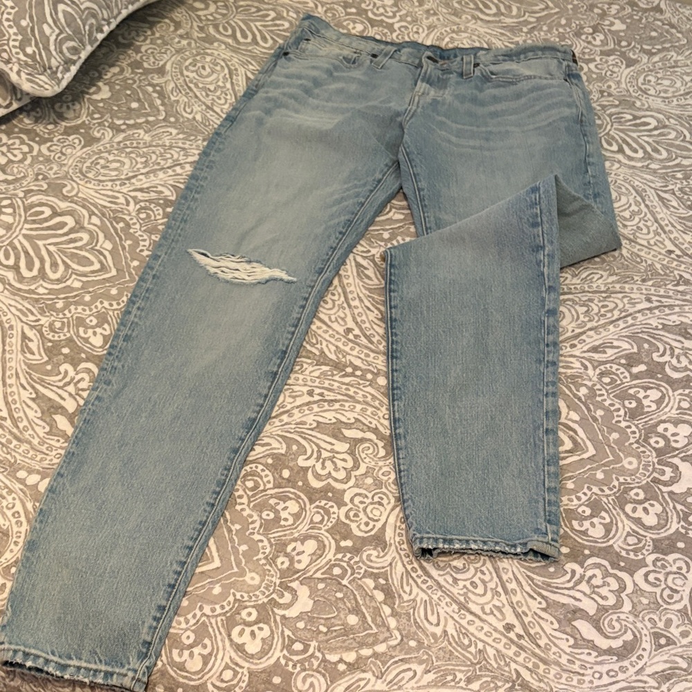 Madewell Light Blue Flare & Wide Leg Jeans